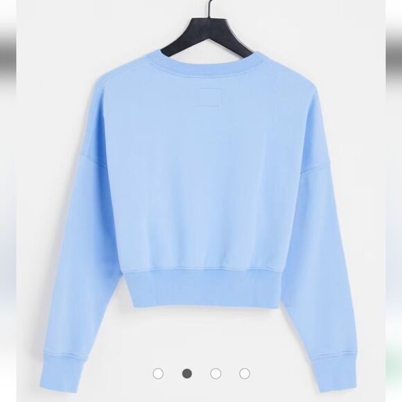 Abercrombie & Fitch Graphic crop Sweatshirt sz Xs - Picture 5 of 15